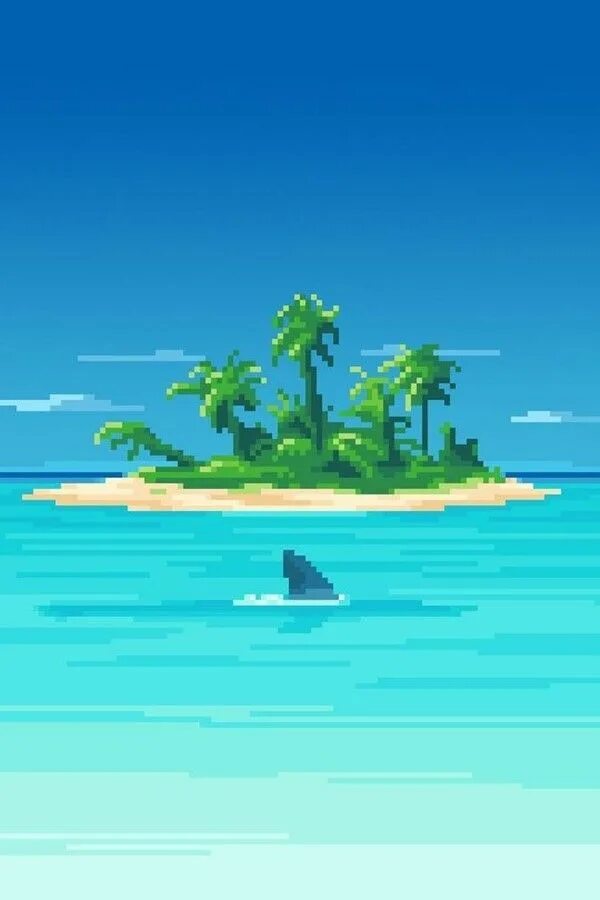 Пиксельная вода. Море 8 бит. Море пиксель арт. Пиксельный закат. Пиксельный пейзаж.