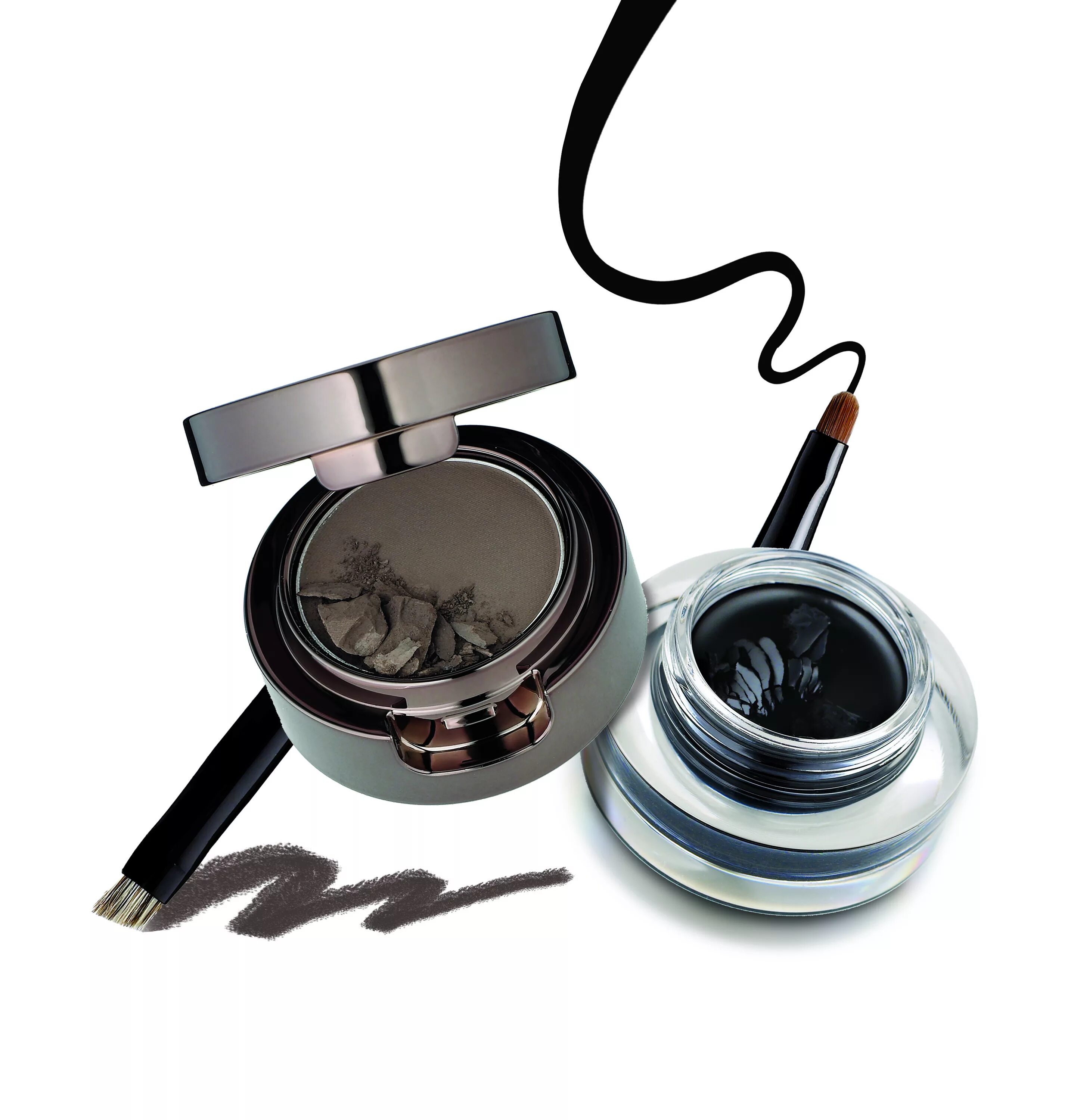 Gel eyeliner. Sigma Gel Eyeliner. Ever Beauty Gel Eyeliner 2 in 1 хайлайтер. Гелевая подводка для бровей в баночке. Гель для бровей в баночке.