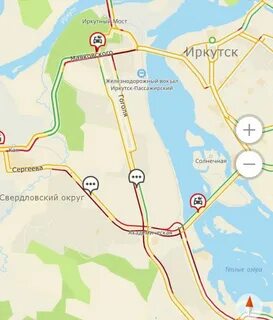 Гис пробки иркутск