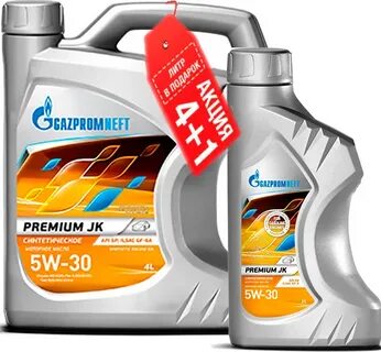 gazpromneft масло моторное premium jk 5w 30