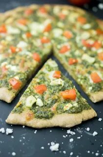 Pesto pizza