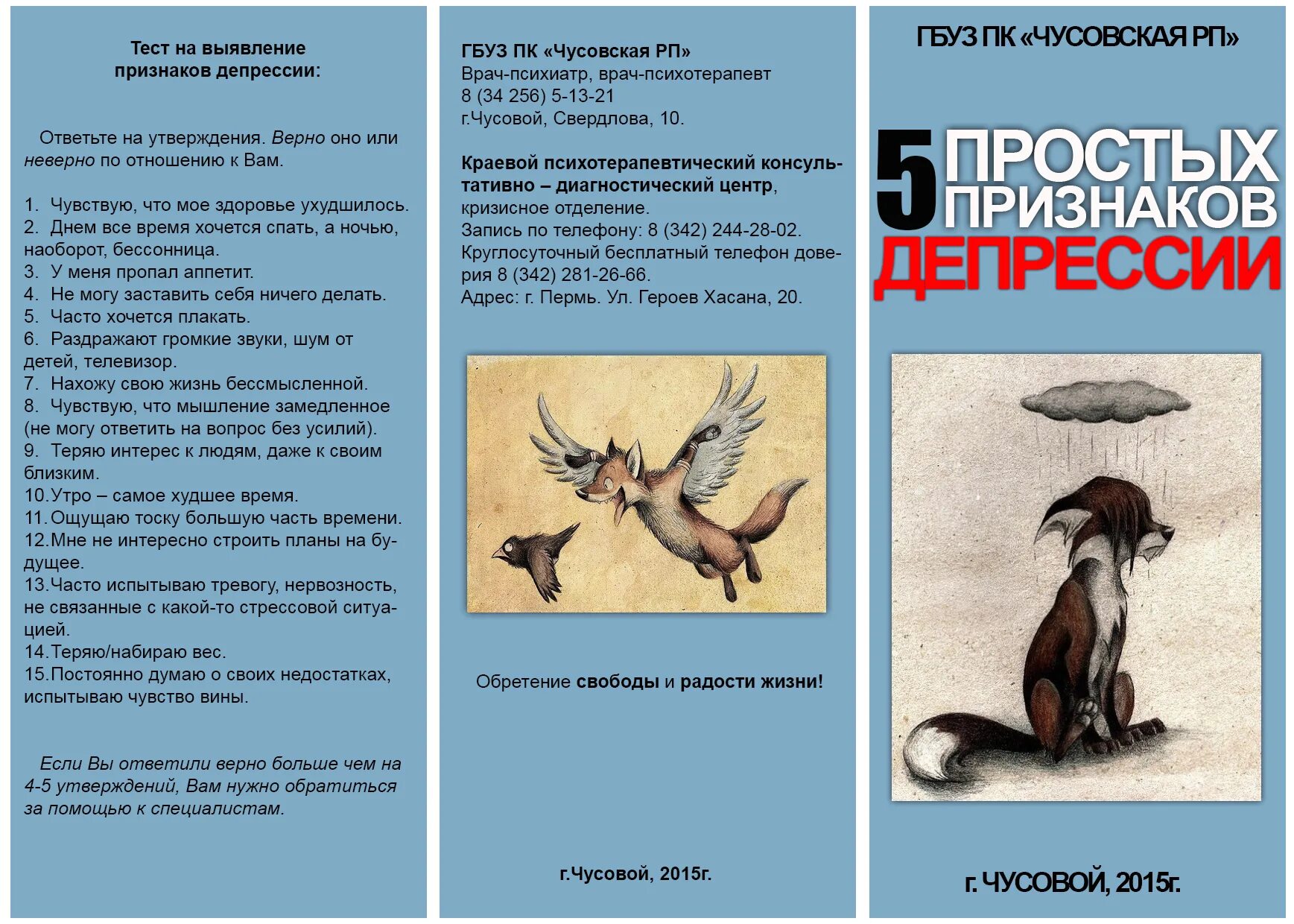 Проверить депрессию. Брошюра по депрессии. Памятка по депрессии. Буклет депрессия. Тест на выявление психических расстройств.