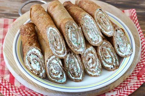 Печеночные рулетики с начинкой рецепт