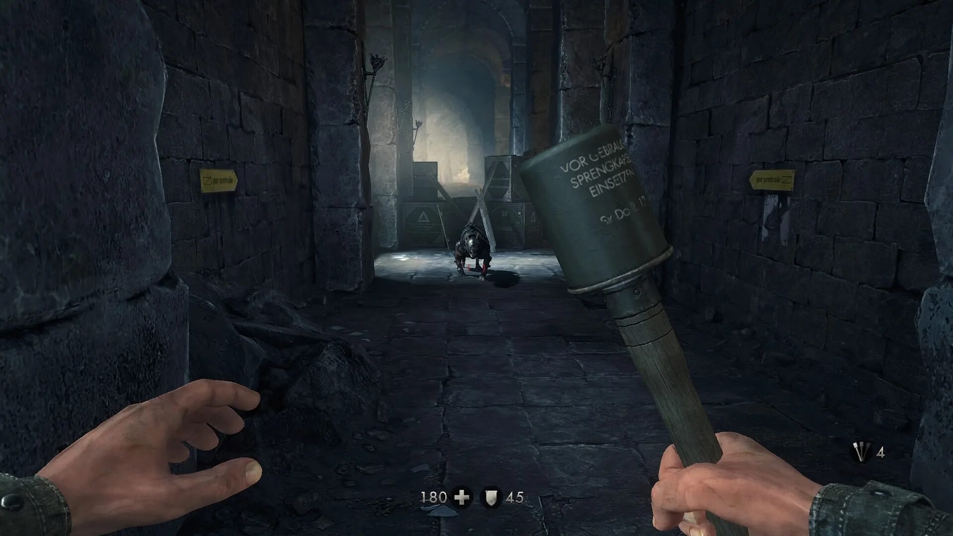 Wolfenstein 1946. Wolfenstein Diesel Grenade. Граната в вульфиштейн. Shiftlock/1st person. 1st person