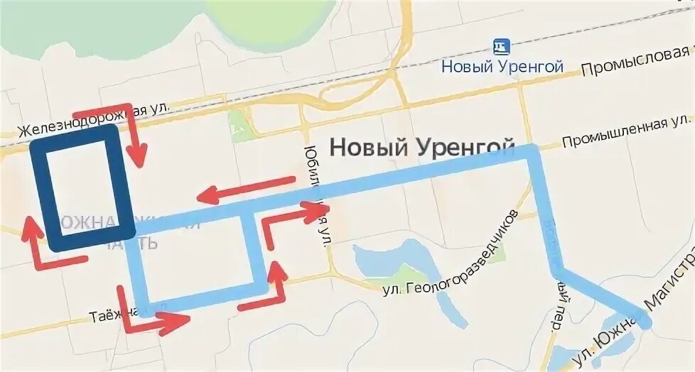 Маршрут 1 новый уренгой