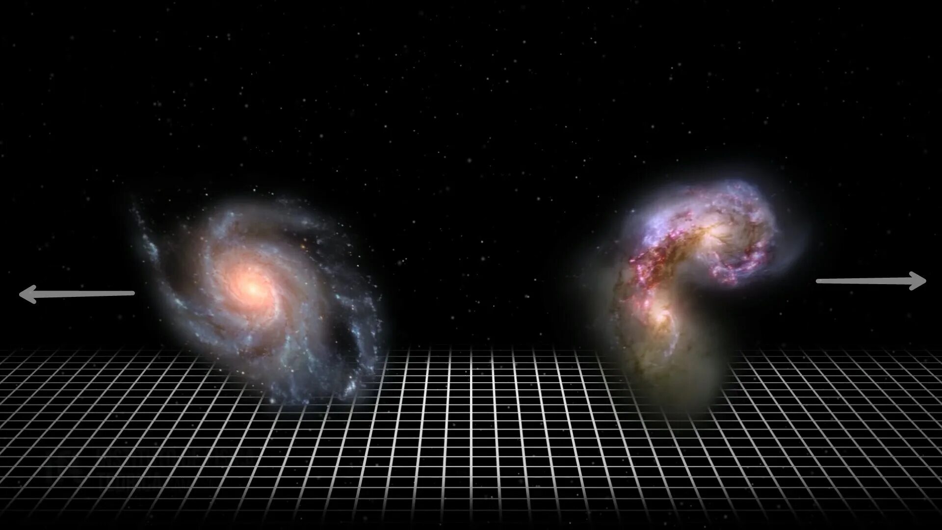 Стационарная вселенная. Расширение Вселенной. Расширение Вселенной Хаббл. Разбегание галактик.