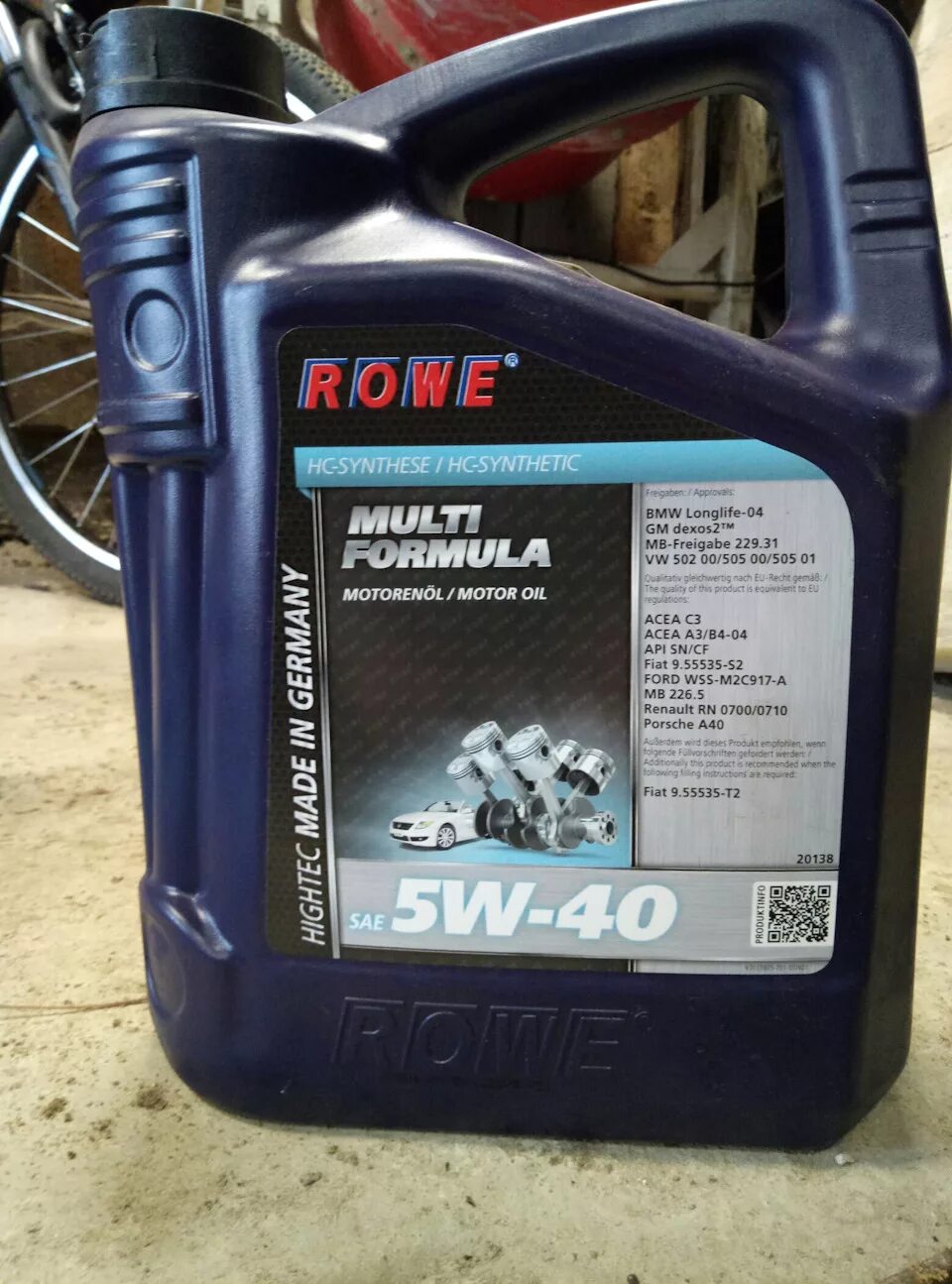 Масло ров отзывы. Масло rowe 5w40. rowe 5w40 артикул 4л. rowe rsi 5w40. масло моторное 5w40 rowe артикул.
