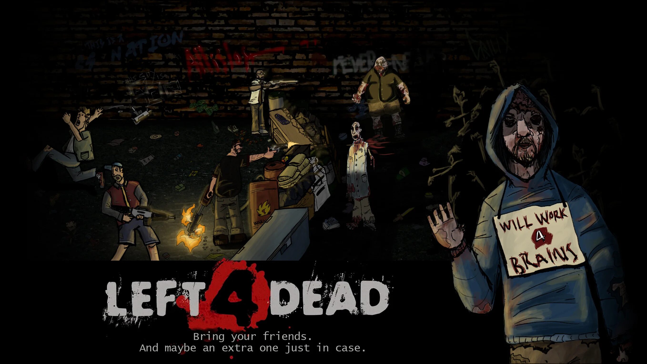 Left 4 dead комиксы. Left 4 Dead Постер.