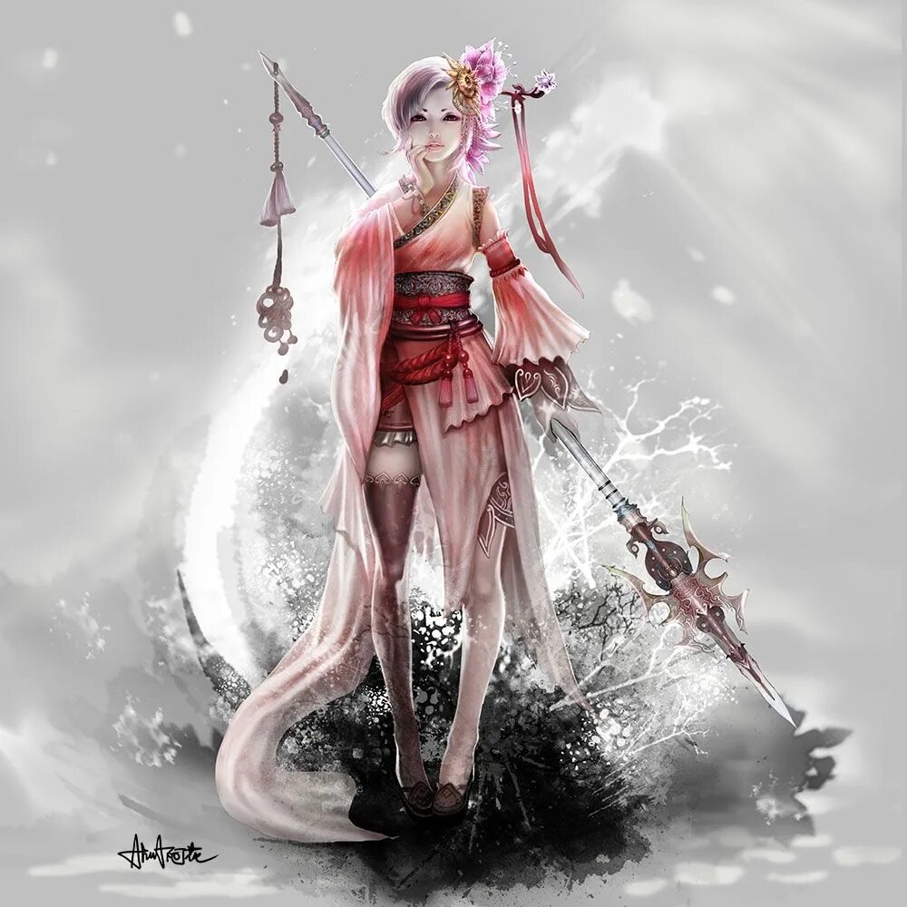 фея воин. оружие феи аниме. фэнтези арт. вы продаете фей войнов. седовласая эльфийка.