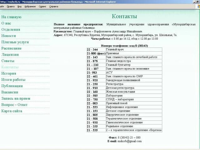 Мухоршибирская больница. Номер телефона районной больницы. Регистратура центральной поликлиники номер телефона