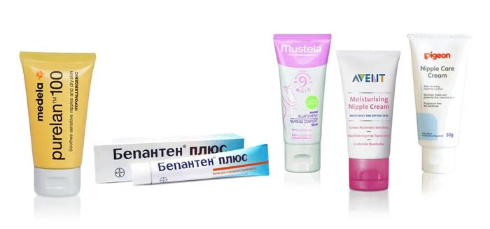 Мазь от трещин на грудном вскармливании. Мазь для заживления сосков. Крем для сосков. Крем для сосков бепантен. Бепантен для трещин.