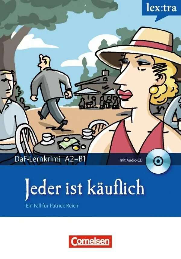 DAF Lernkrimi. Jeder. Книга Лекстра немецкий. Patrick Reich.