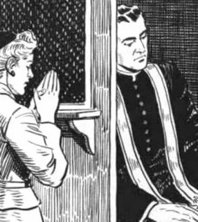 Confession hole