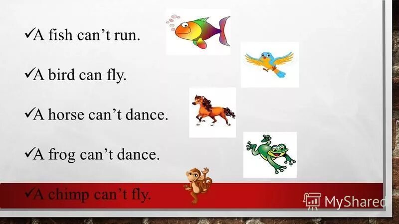 A chimp can sing. Карточки с can can`t. Карточка Chimp английский. Картинки на тему i can. I can i cant задания.