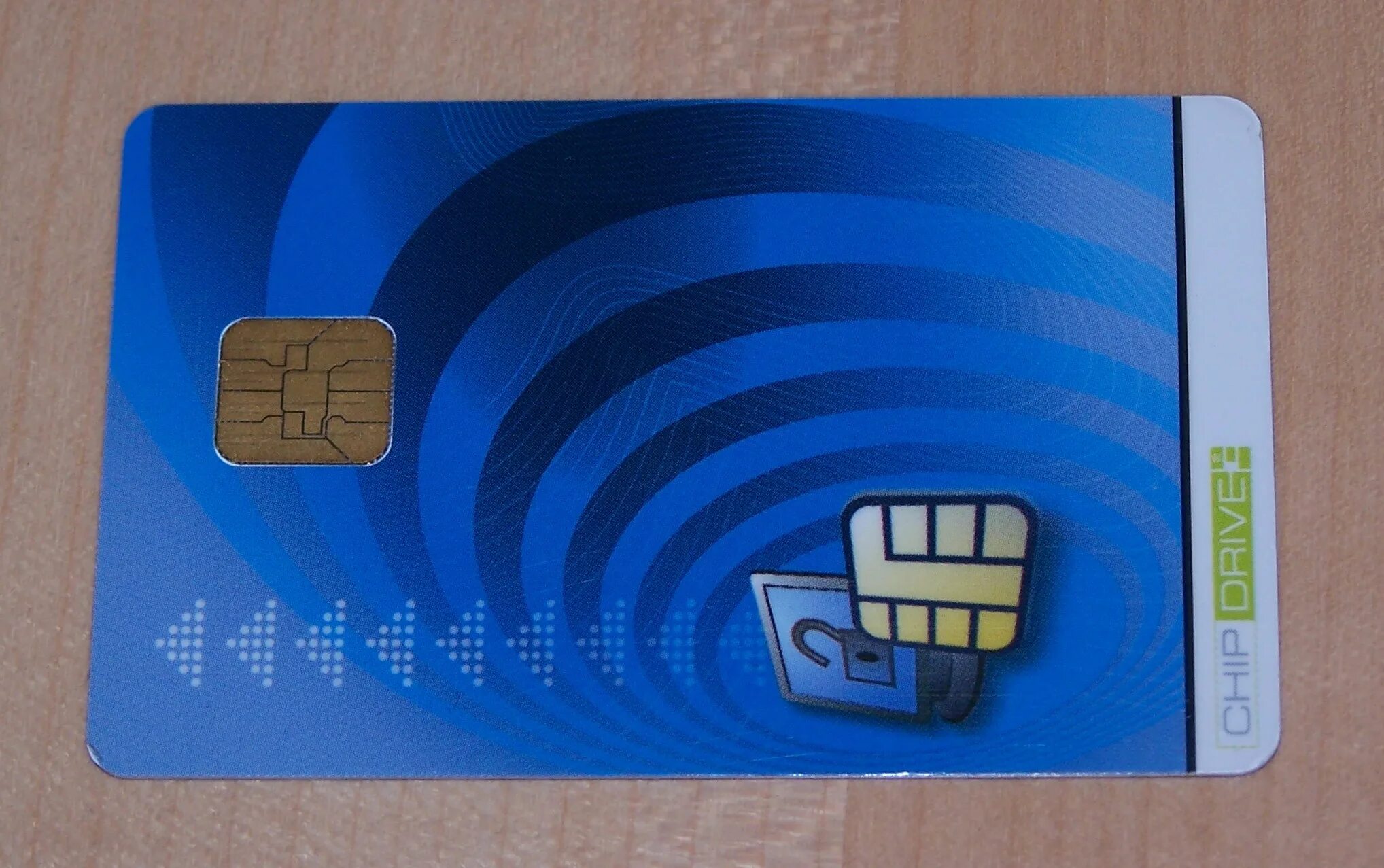 Chip card. Chipkarte. idn карта.