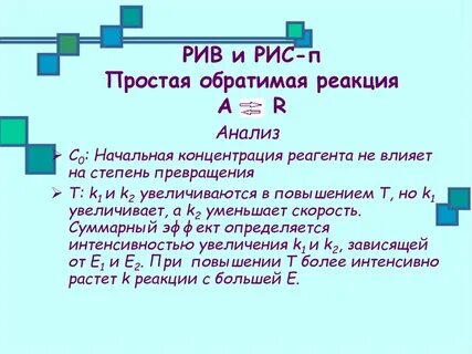 Начальная концентрация