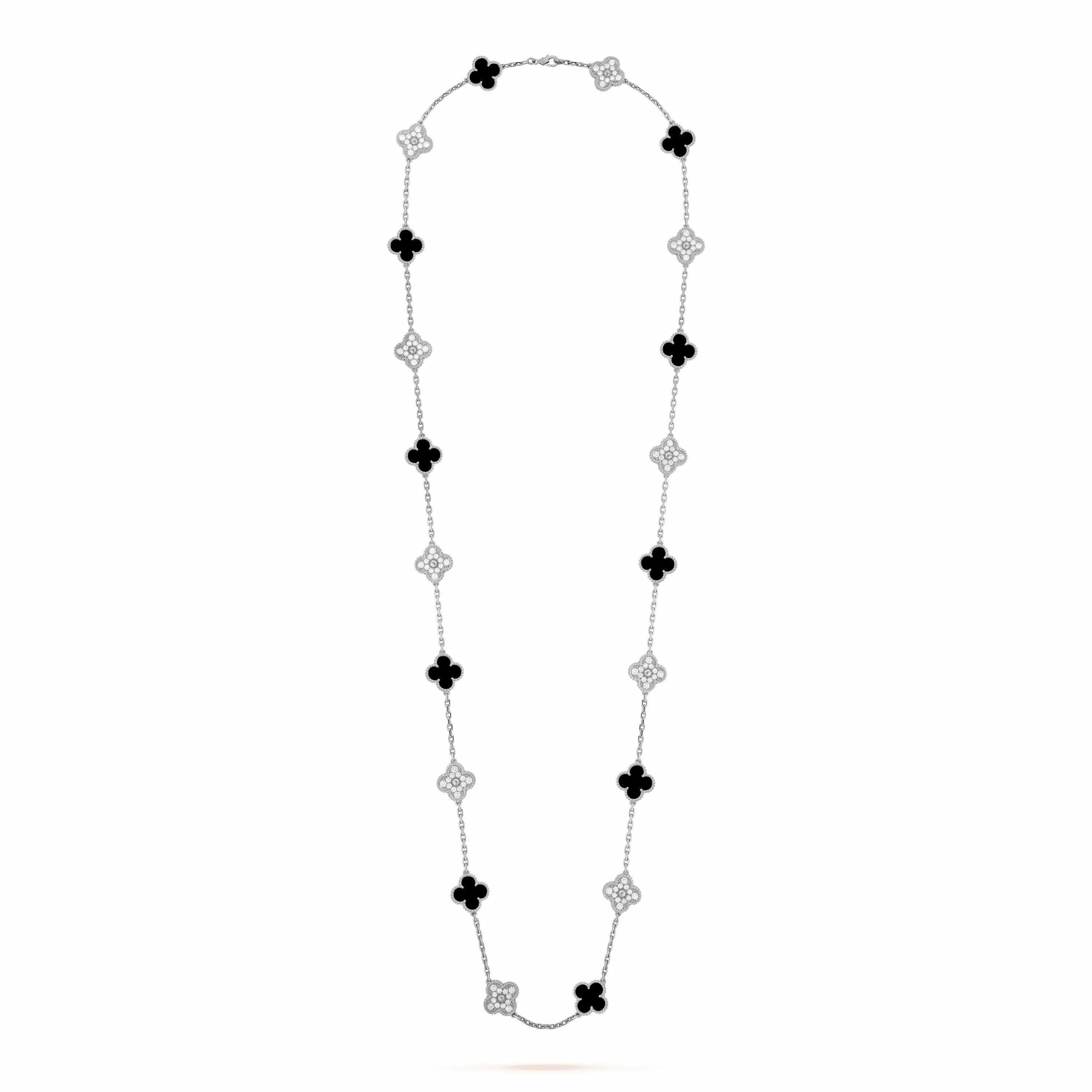 Van cleef arpels цепочка. Van cleef браслет клевер. Серьги клевер van cleef золото. Ван клиф серьги. Van cleef alhambra onyx.