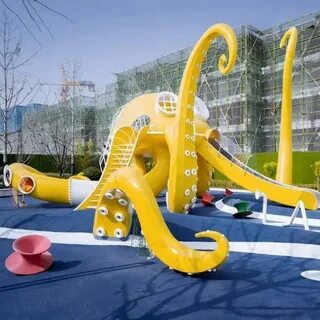 Современные детские игровые площадки