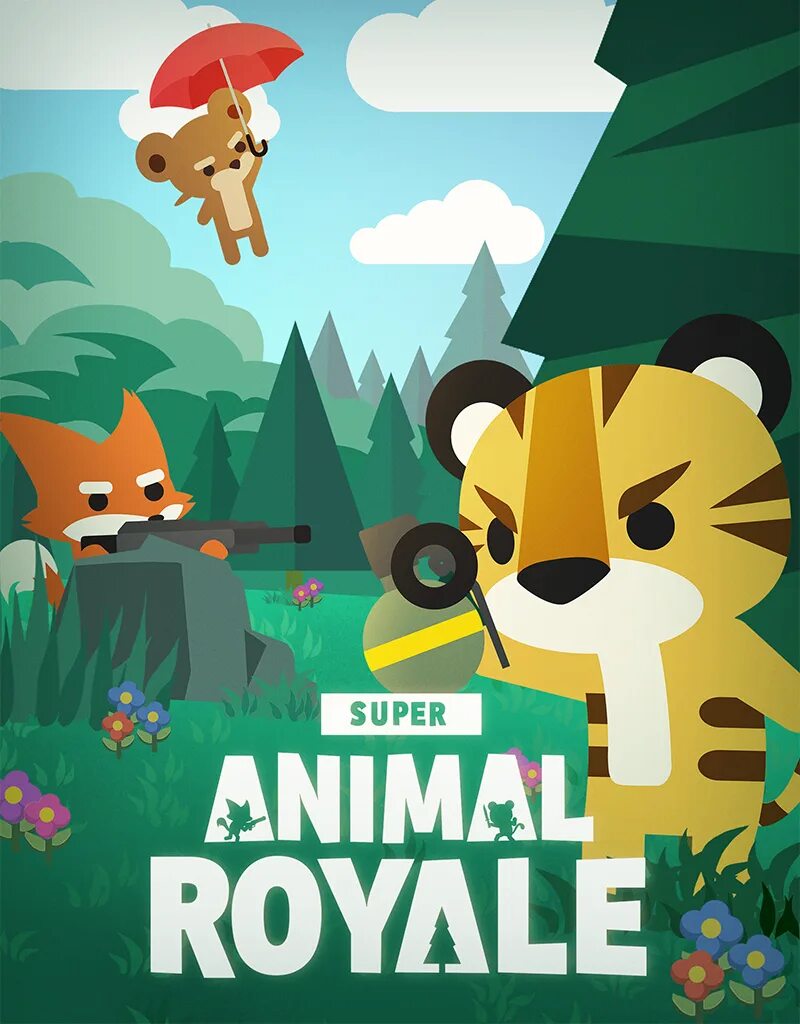 Игра animal Royale. Супер Энималс рояль. Супер Энимал рояль игра. Super animal Royale животные.