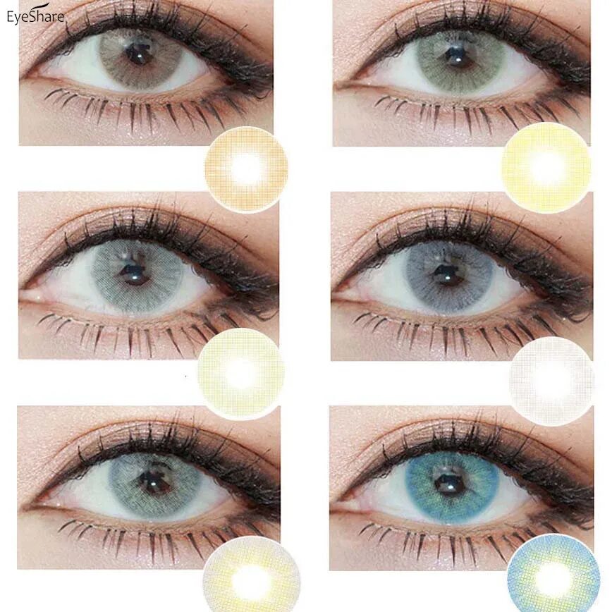 Плюсы цветных линз. Линзы eyeshare. линзы aurora gray. aurora yellow green линзы. корейские цветные линзы с диоптриями.