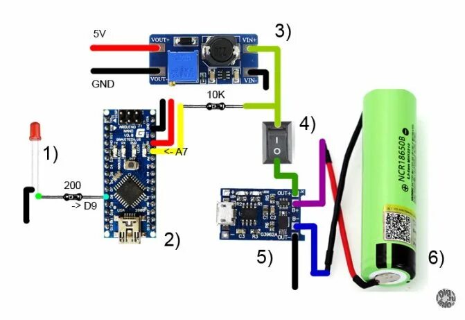 Arduino аккумулятор. Ардуино нано от аккумулятора 3.7. питание ардуино нано аккумулятор 18650. питание ардуино от батарейки 5 вольт. контроллер зарядки аккумулятора arduino nano.