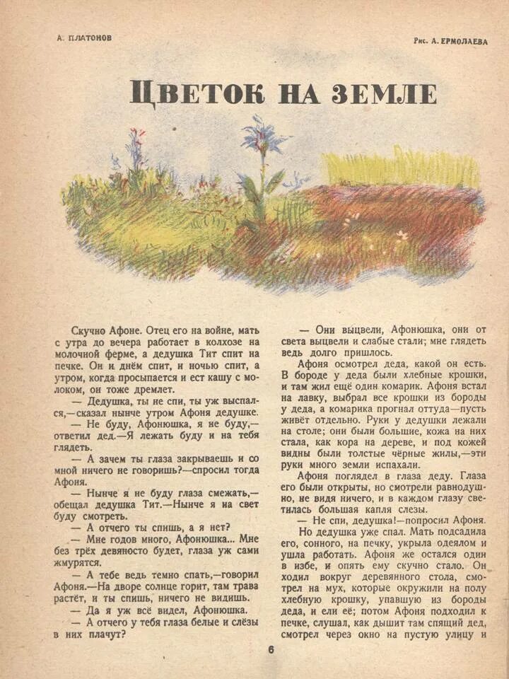 Рассказ цветок на земле. Цветок в рассказе Платонова. Рассказ цветок на земле читать. Земля платонов краткое содержание