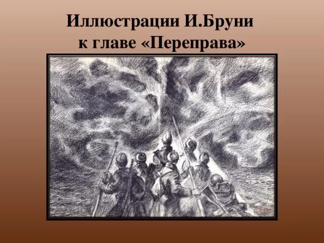 Характер теркина в главе переправа. Твардовский Теркин переправа.