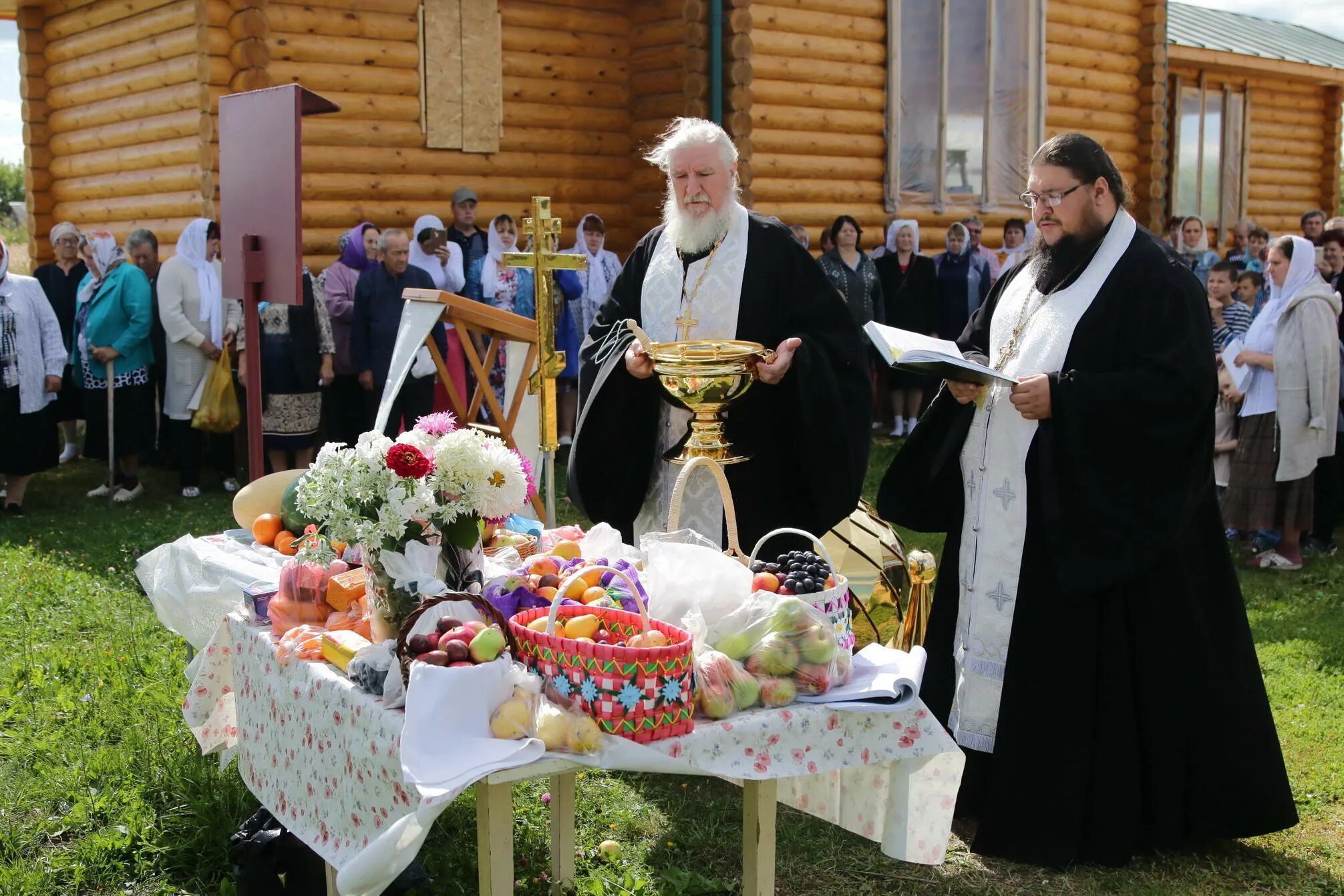 Освящение креста