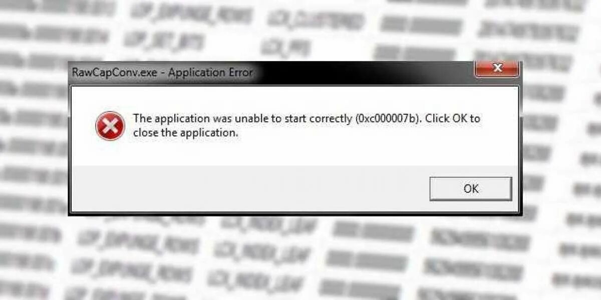 The application was unable. Ошибка 0xc000007b. The application was unable to start correctly 0xc000007b. Ошибка 0xc0000007. 0xc000007b Windows.