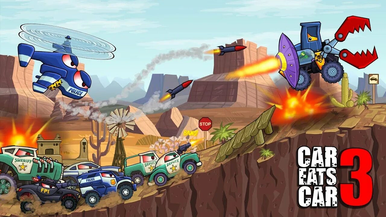 Игра car eats car 3. Игра car eats car 2. Car eats car 3 машины. Car eats car 3 полиция.