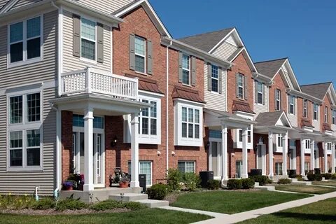 Town house building