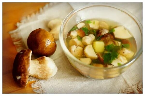 Суп из белых грибов рецепт - Русская кухня: Супы. "Еда"