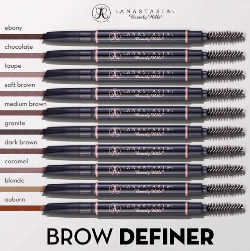 Anastasia brow. Карандаш Brow Definer от Anastasia Beverly Hills. Anastasia Beverly Hills карандаш для бровей Brow Definer. Карандаш Anastasia Beverly Hills Brow. Карандаш для бровей Anastasia Brow Definer (в ассортименте).