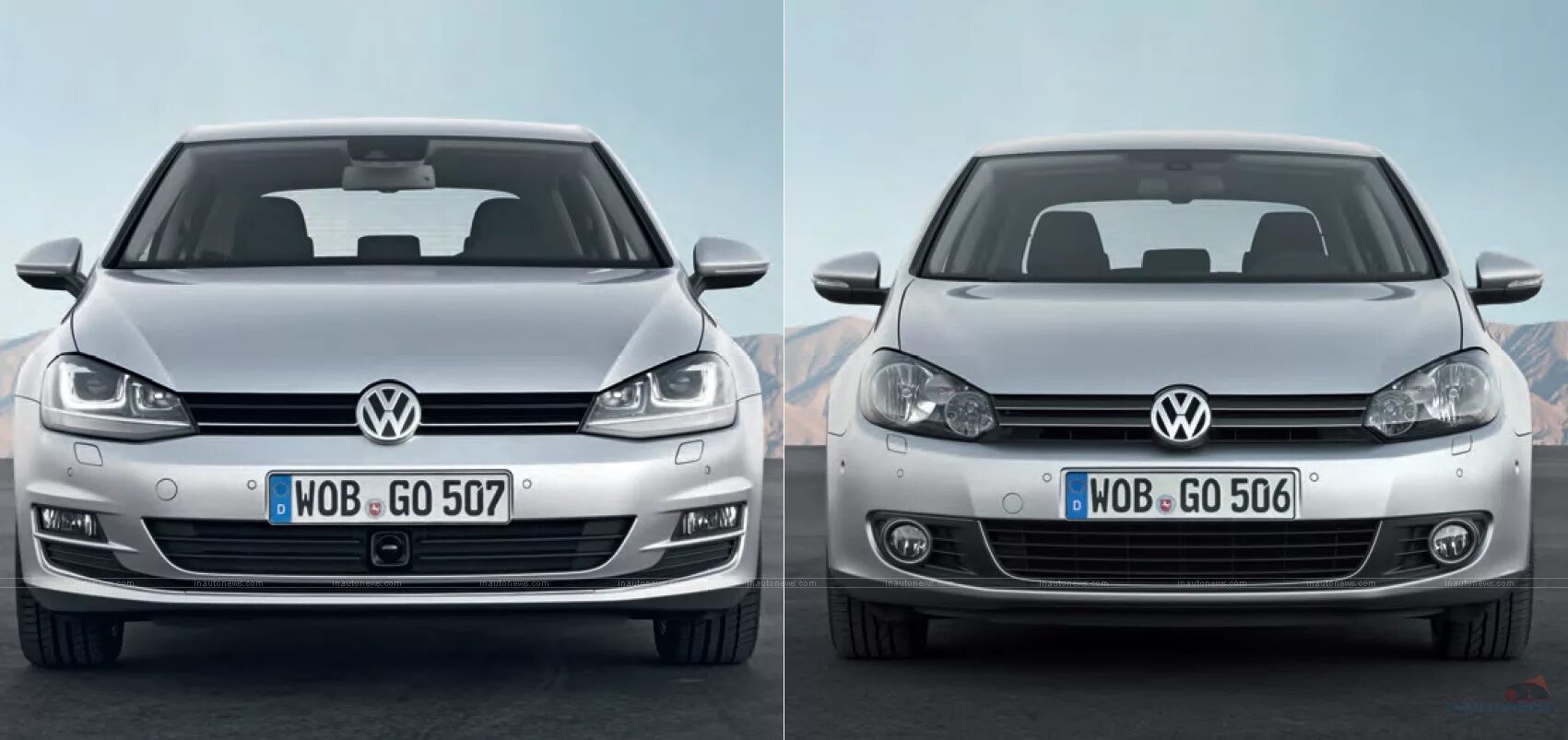 Сравнение volkswagen. Golf 6 vs Golf 7. Volkswagen Golf 6 htcnfqkbyu b LJ htcnfqkbyu. Volkswagen Golf vi и гольф-7. Фольксваген поло гольф 7.