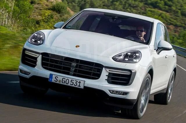 Как выглядит машина порше кайен Porsche Cayenne S US-spec (958) '2015 DRIVE2