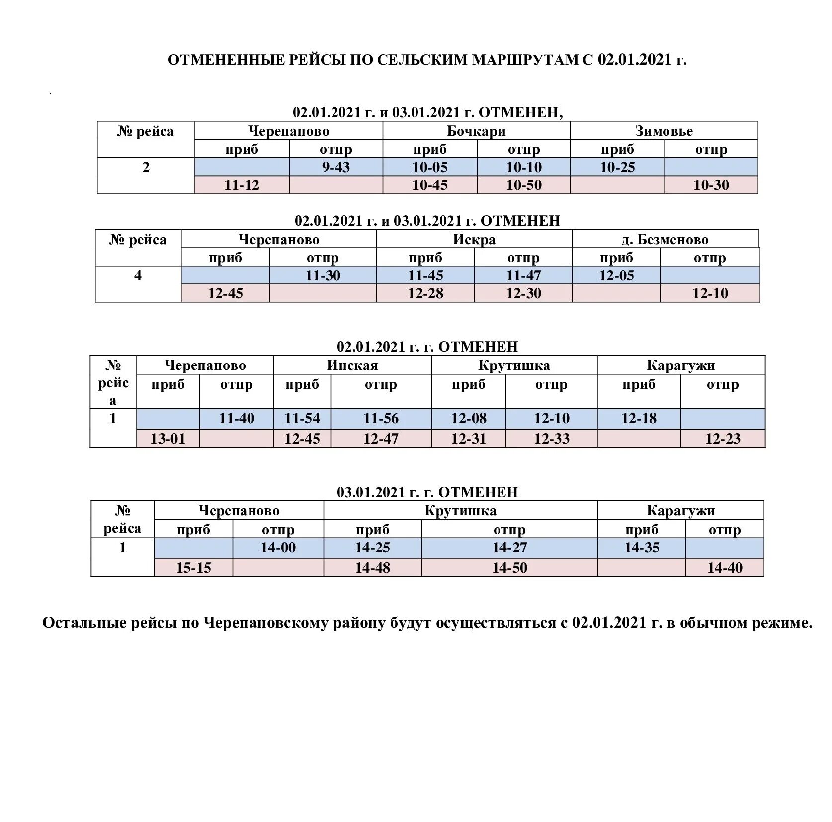 Номера муниципальных автобусов