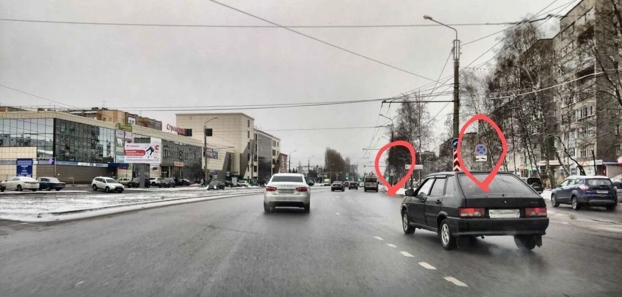 Нижегородцам не виден светофор из-за нового знака пешеходного перехода АиФ Нижни