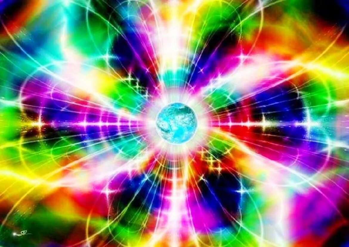поток энергии. луч энергия. потоки цвета. цветная абстракция. цвета радуги.