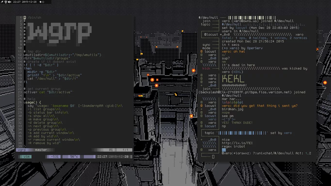 Linux config file. Кастом линукс. picom linux. ranger linux. linux customization.