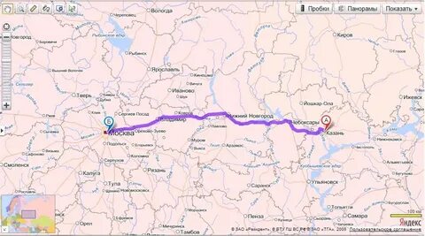 От нижнего новгорода до кирова сколько километров