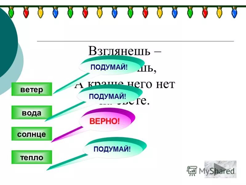 Подумать тепло. Подумать тепло