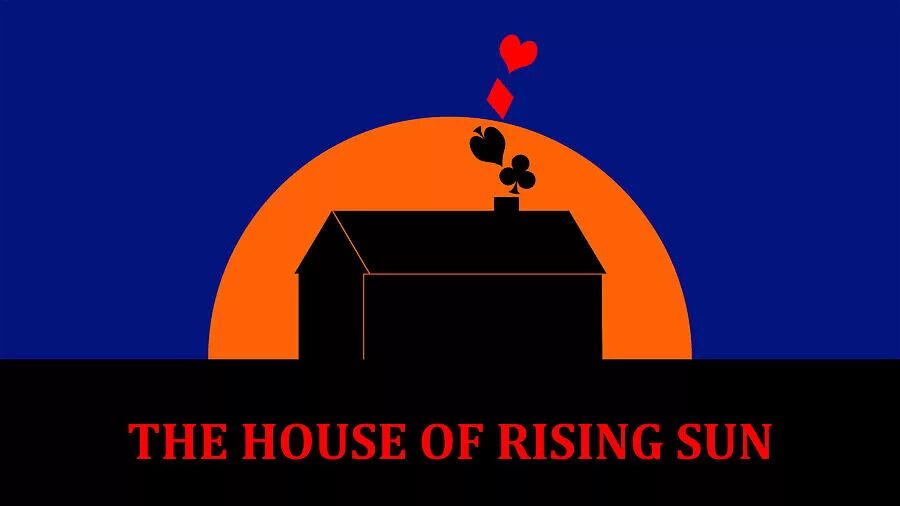 Поставь дом восходящего солнца. House of the Rising Sun. House is Rising Sun. Новом Орлеане. The House of the Rising Sun. Дом восходящего солнца арт.