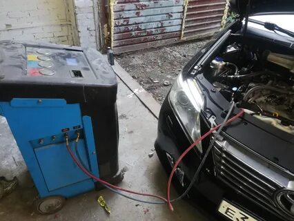 Тойота камри заправка кондиционера