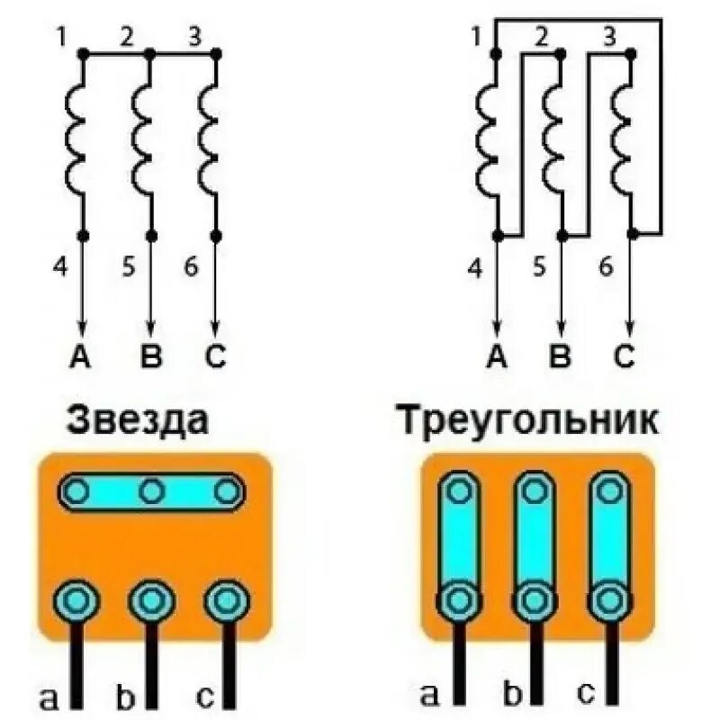 Схема звезда треугольник электродвигателя - советы электрика - Electro 9B1