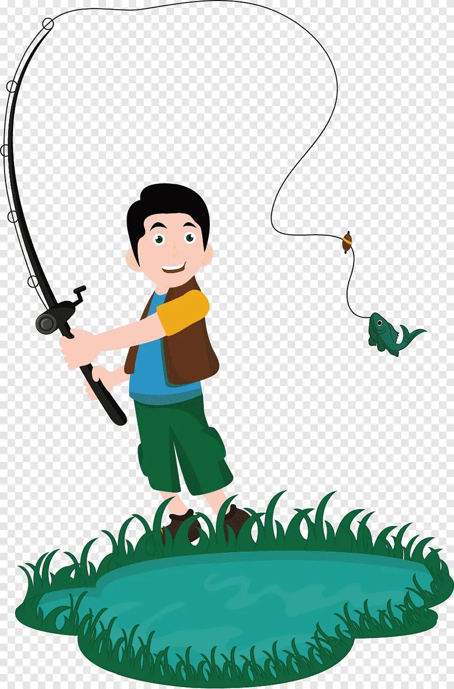 He like fishing