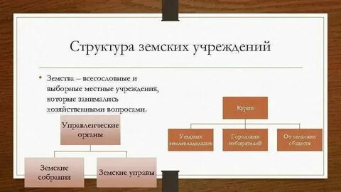 Земские органы управления