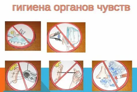 Нарисуй условные знаки к правилам гигиены