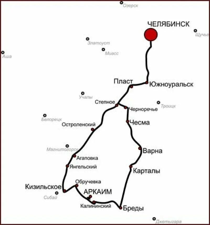 Где находится южноуральск. Аркаим на карте Челябинской области. Маршрут Екатеринбург Аркаим на машине. Заповедник Аркаим на карте. Челябинск Аркаим маршрут.