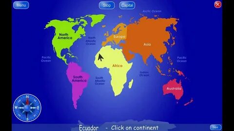 Parts of the world in english