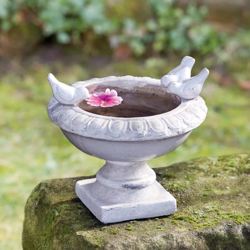 Фарфоровая ваза с птичкой. Чаша птиц. Поилка для птиц в саду. Поилка для птиц декоративная для сада. Поилка для птиц в саду каменная.